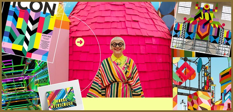 Morag Myerscough — Artist Work Collage